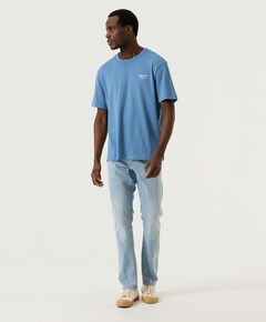 Heren T-shirt blauw