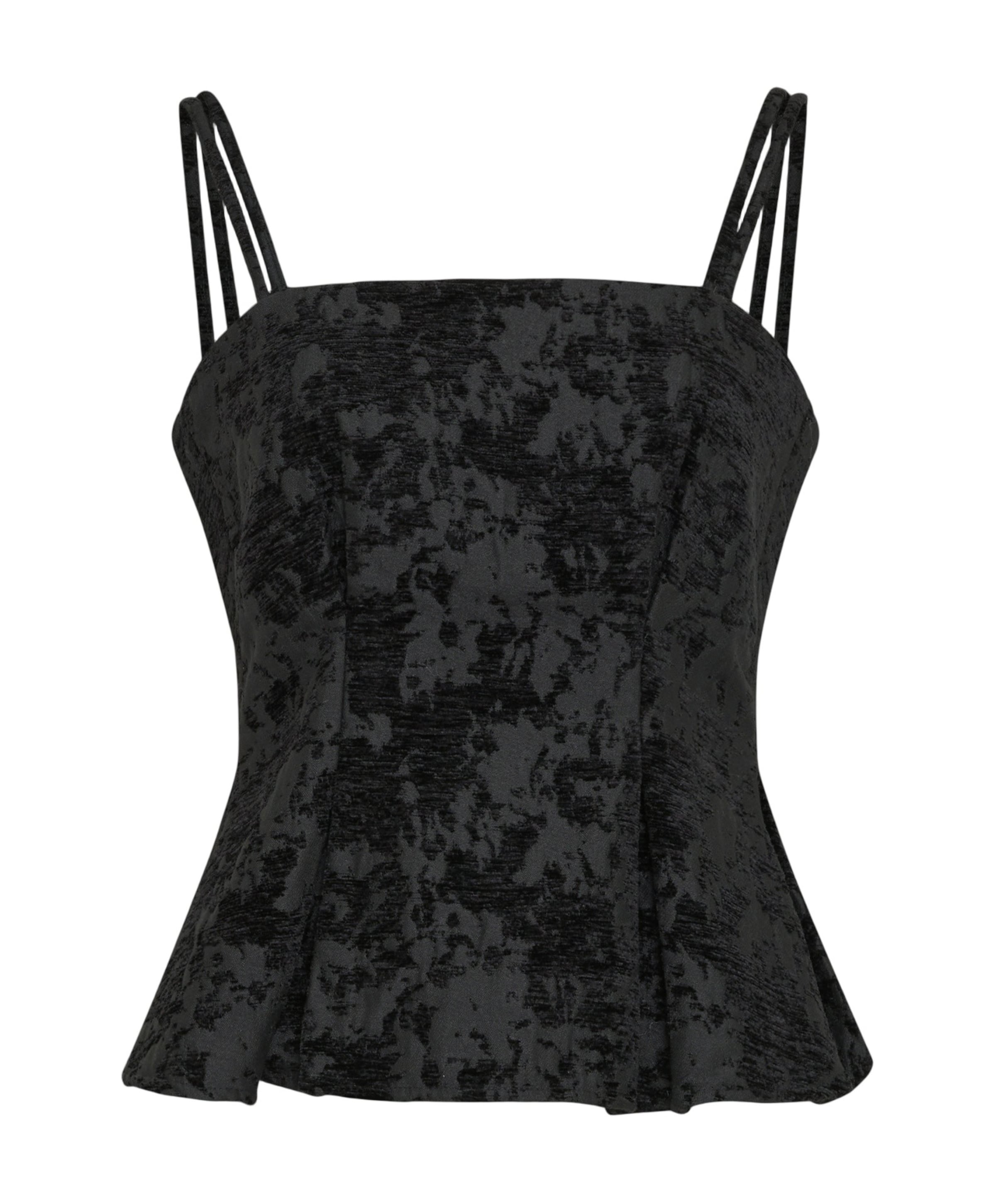 Dames top zwart