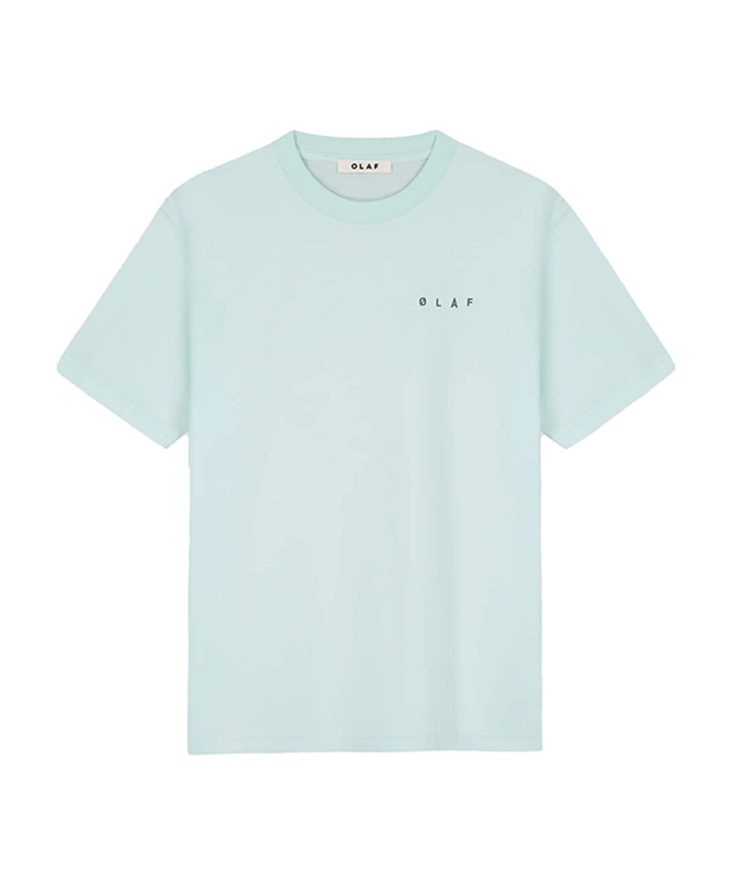 Heren T-shirt blauw