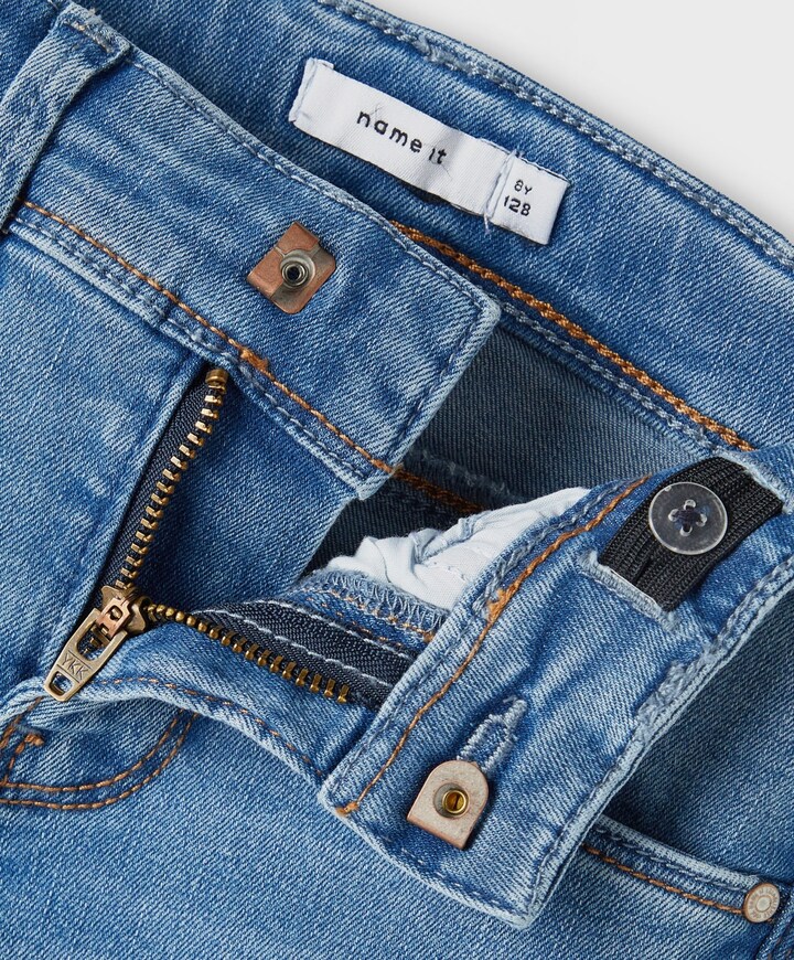 NKFPOLLY SKINNY BOOT 1142-AU jeans blauw