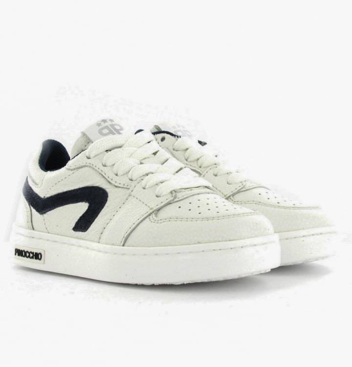 jongens veterschoenen wit