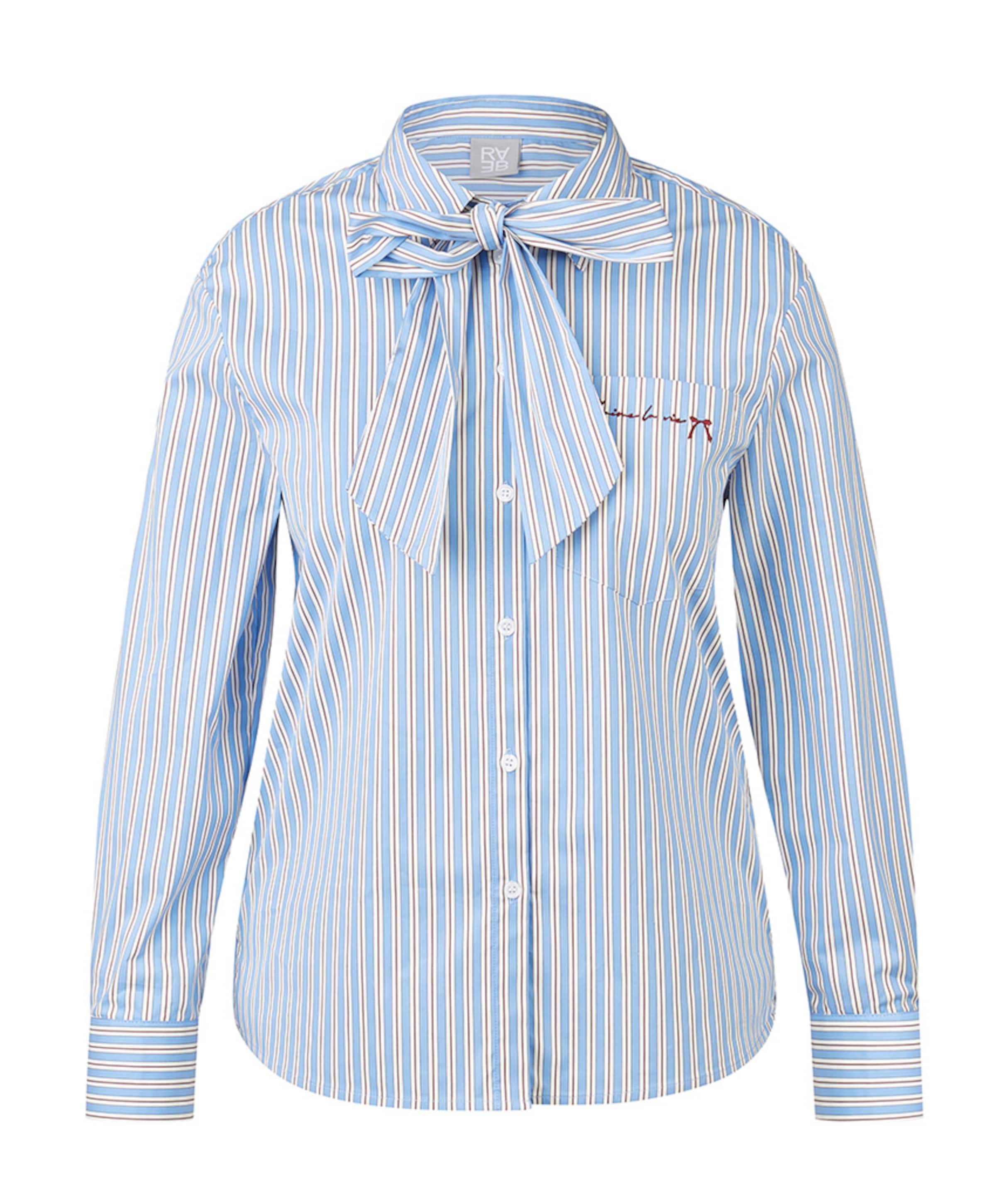 Dames blouse blauw