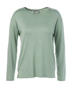 Dames pyjamatop groen