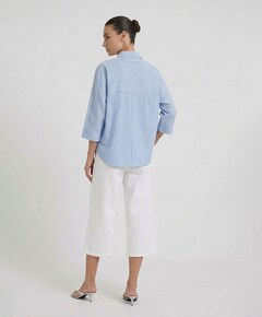Dames blouse blauw
