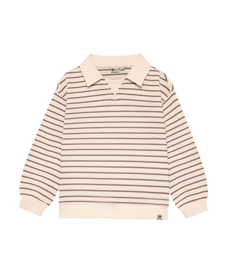 Jongens polo beige