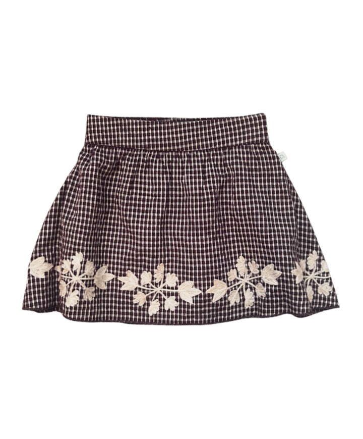 Meisjes rok bordeaux