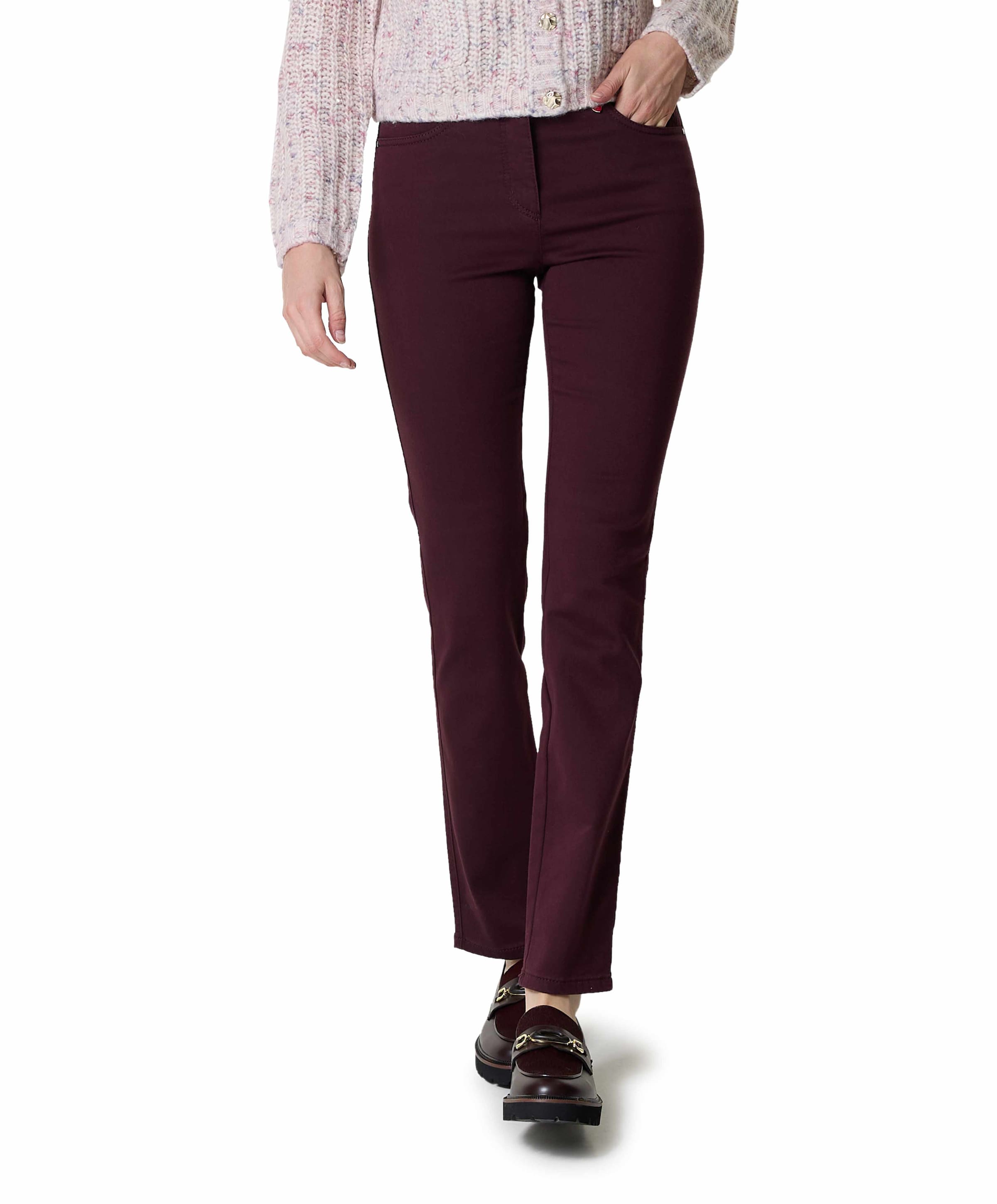 Meine beste Freundin dames broek bordeaux