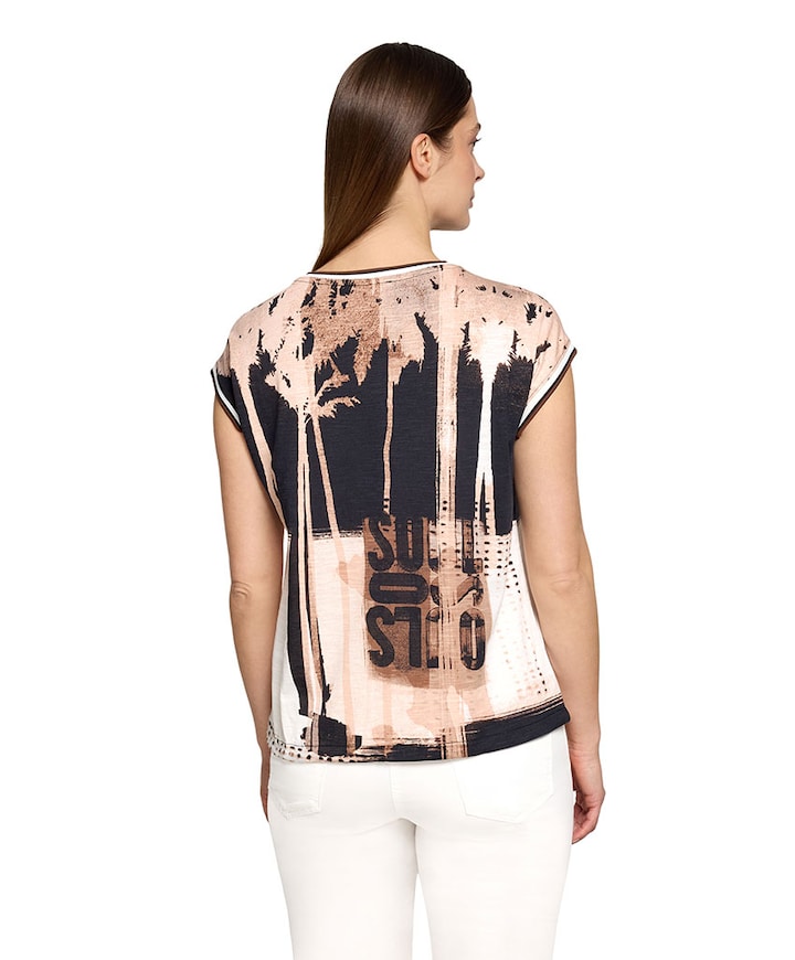 Dames T-shirt zwart