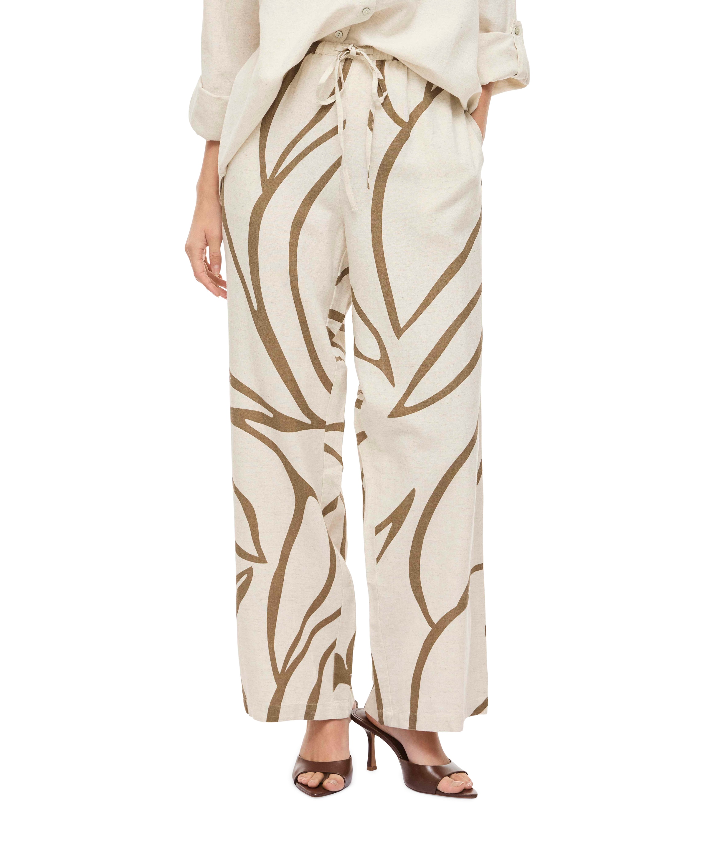 VIPRISILLA RW - NOOS dames broek ecru