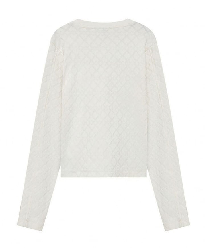 Meisjes longsleeve wit
