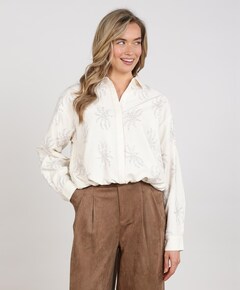 Dames blouse ecru