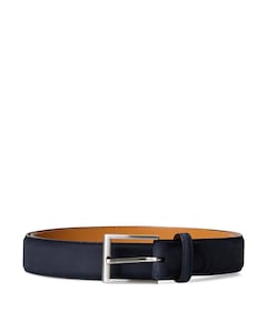 Heren riem blauw