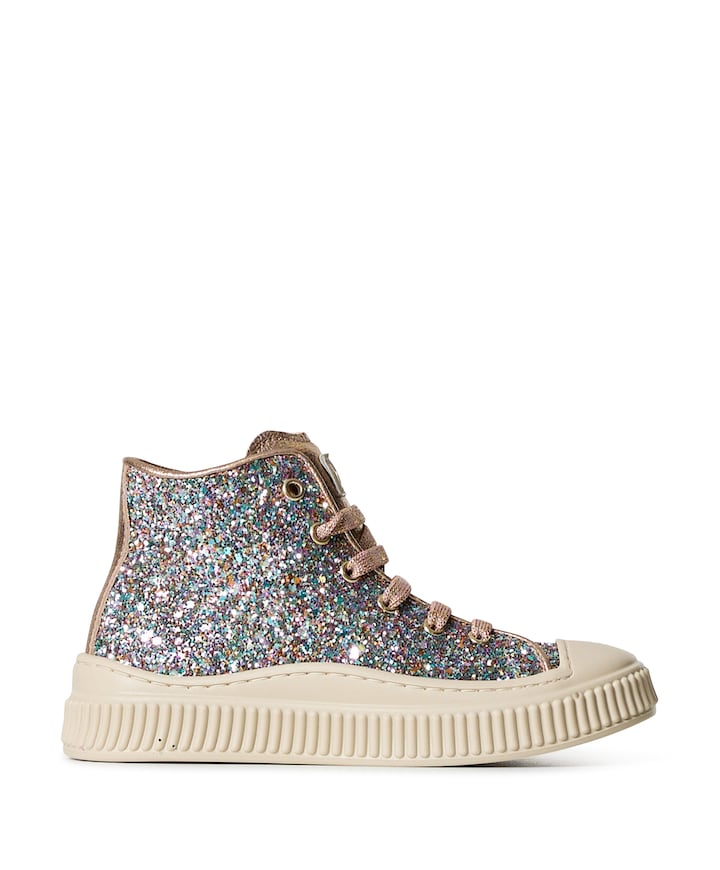 meisjes veterschoenen multicolor