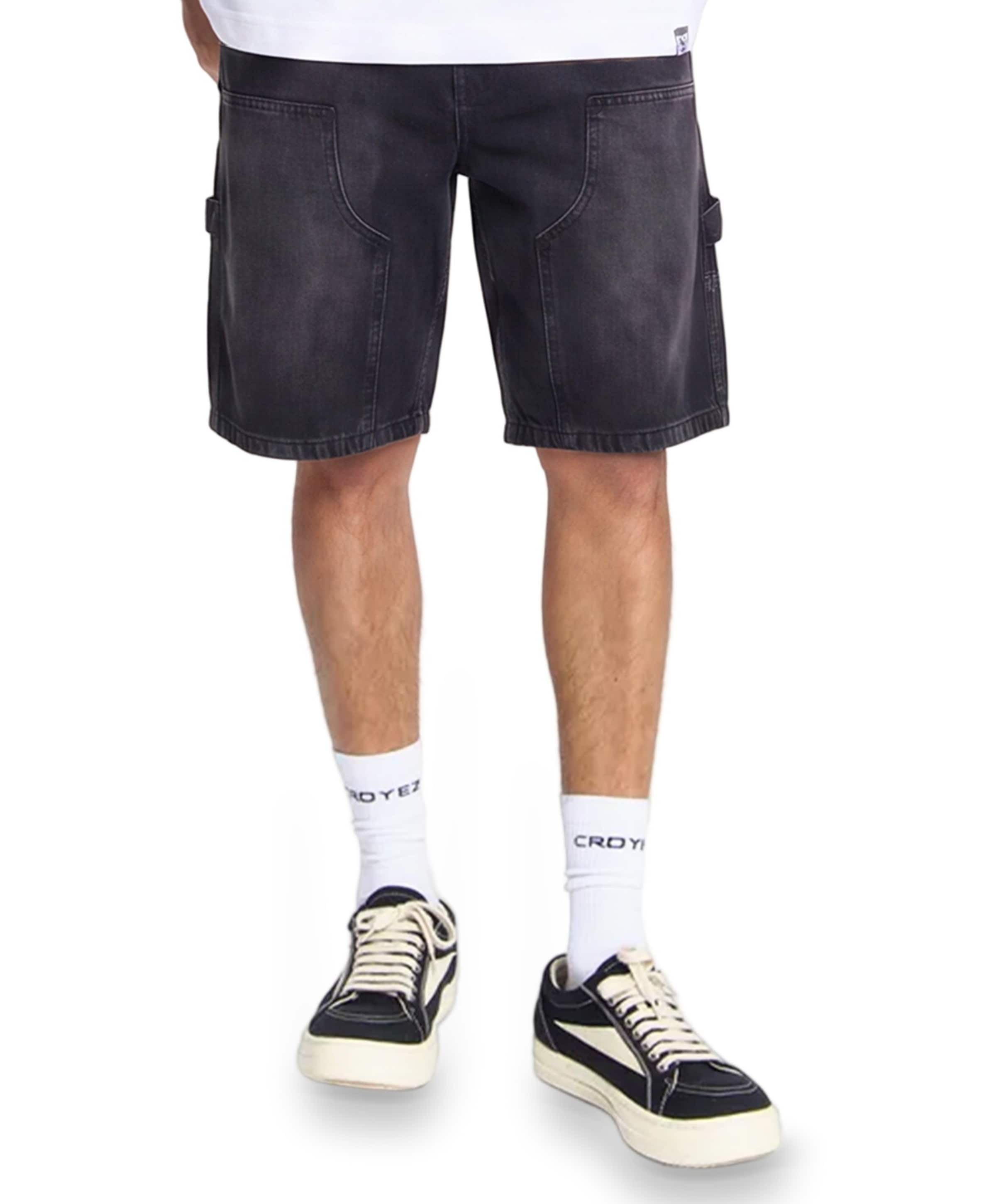 Croyez CD2 Carpenter Shorts heren jeans zwart