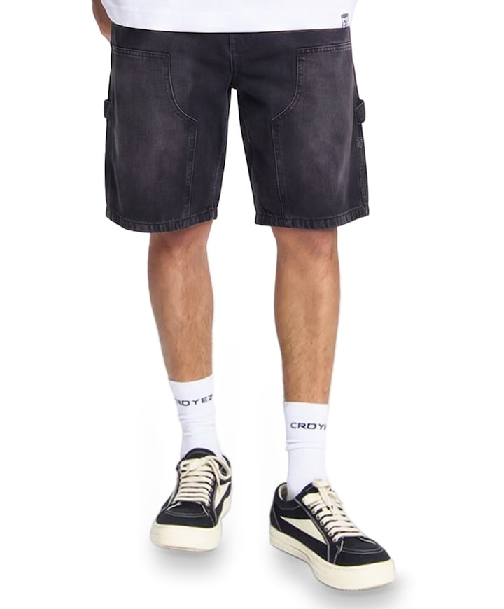 Croyez CD2 Carpenter Shorts heren jeans zwart