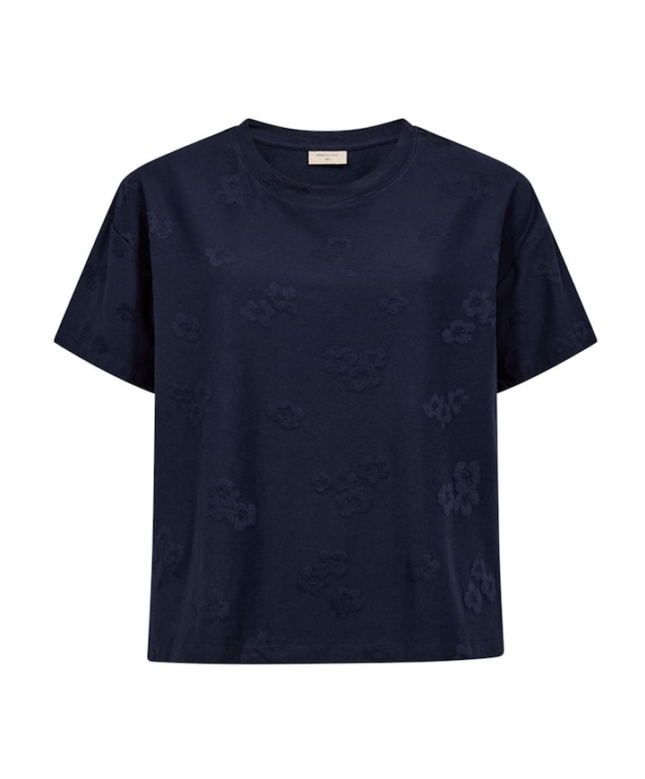 Dames t-shirt blauw