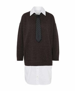 Dames sweater bruin