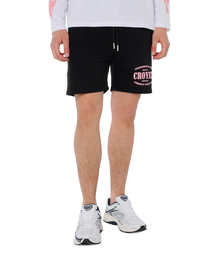 Stamp shorts heren korte broek zwart