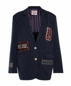 Dames blazer blauw