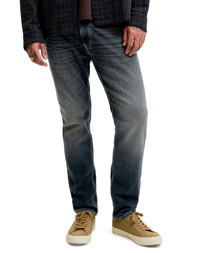 JJICLARK JJDUKE JJ 696 NOOS heren jeans blauw