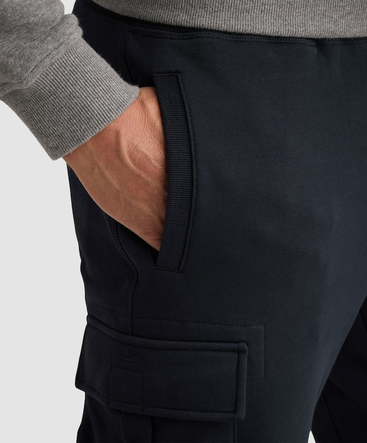 AIRSTREAMER SWEAT CARGO PEACHED TE heren broek blauw
