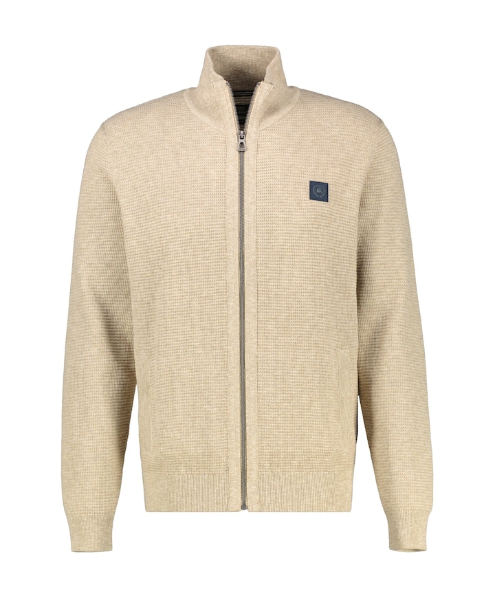 Heren vest beige
