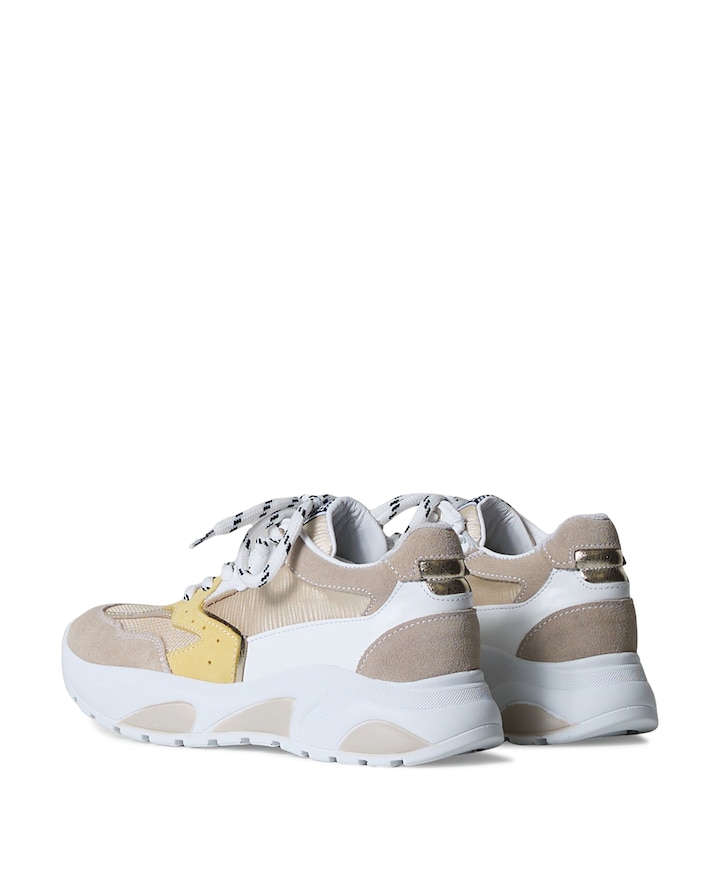 meisjes sneakers beige