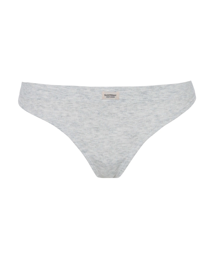 Dames string grijs