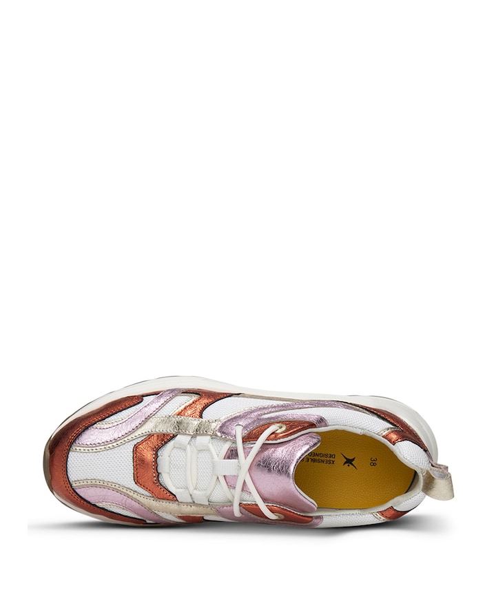 Brooklyn dames sneakers rood