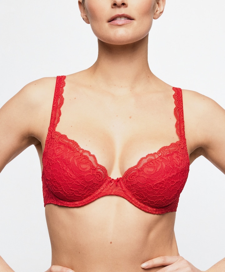 Dames bh rood