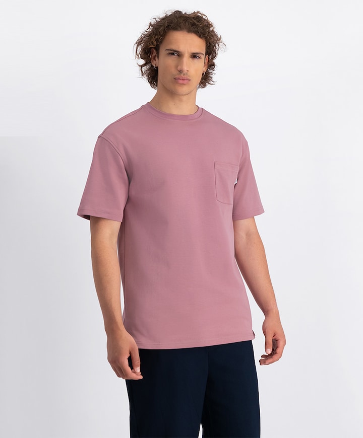Heren t-shirt roze