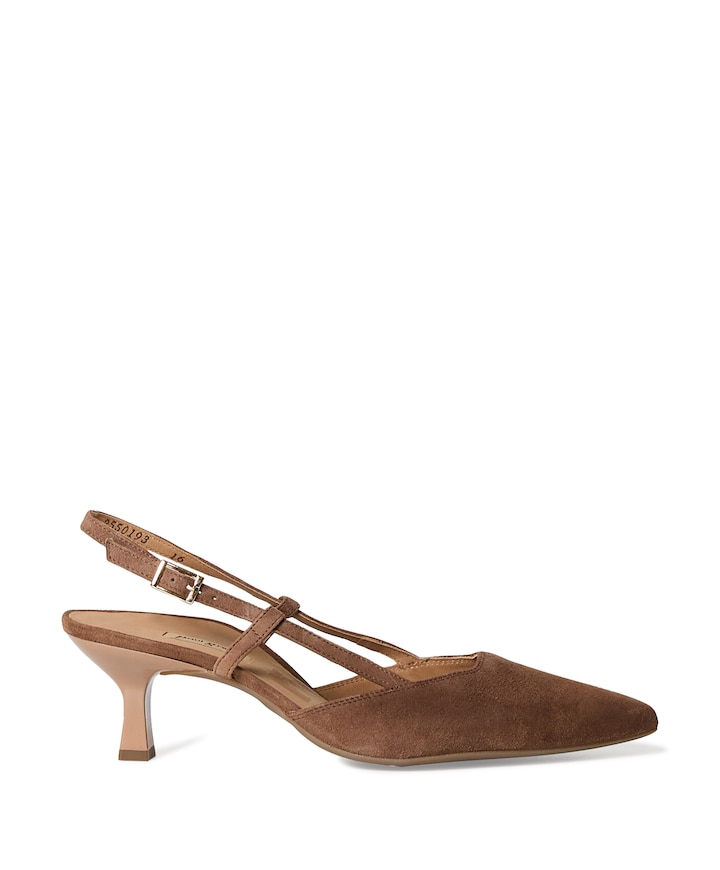 dames slingbacks bruin