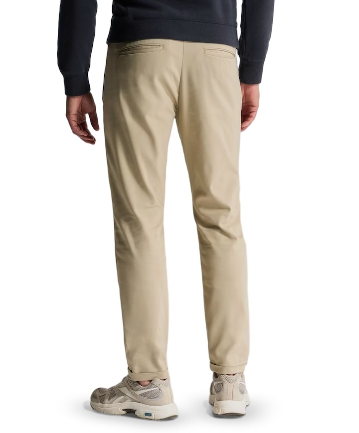 CYLAS TAPERED CHINO MEGDA POWER heren broek beige