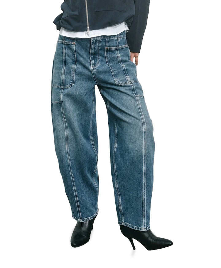 MMRosy Galleon dames jeans blauw