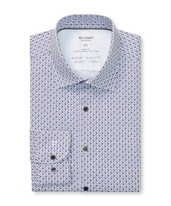 Overhemd lange mouw blauw