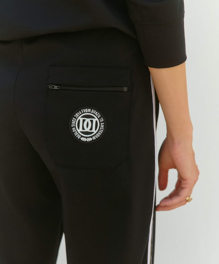 Joss Track Pants dames trainingsbroek zwart