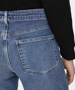 ONLMADISON BLUSH HW WIDE DNM blauw