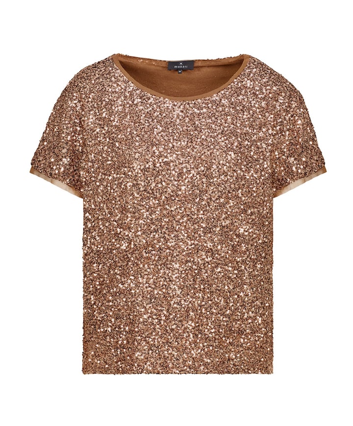 Dames T-shirt bruin