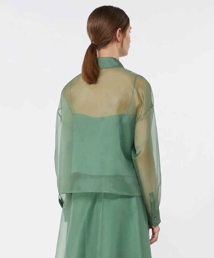 Dames blouse groen
