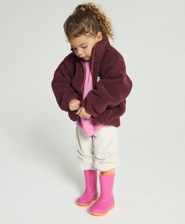 Uniseks jas bordeaux