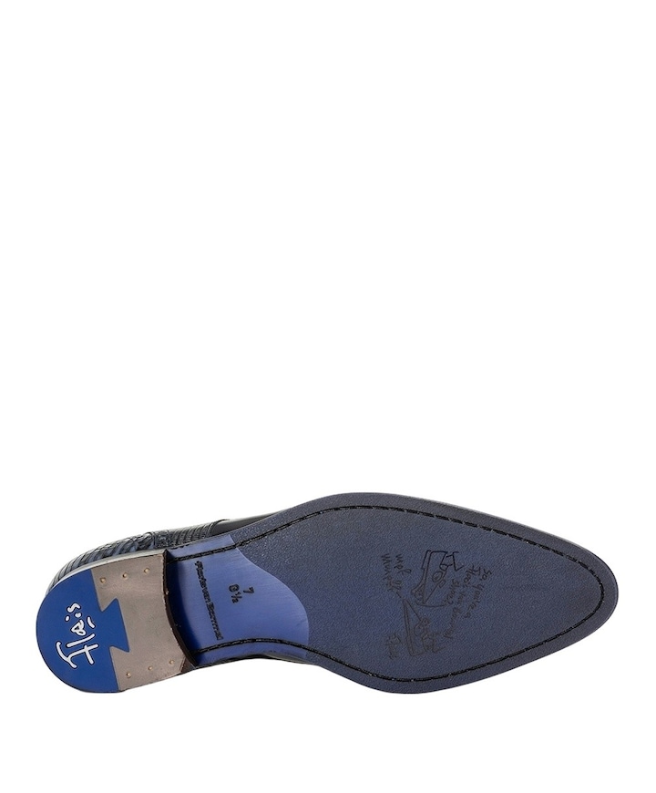 heren veterschoenen blauw