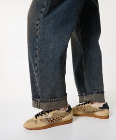 WINDSPIN LOW WOM dames sneakers beige