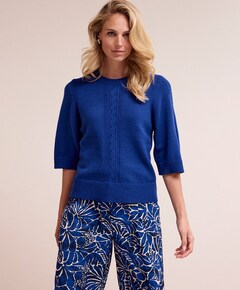 Dames trui blauw