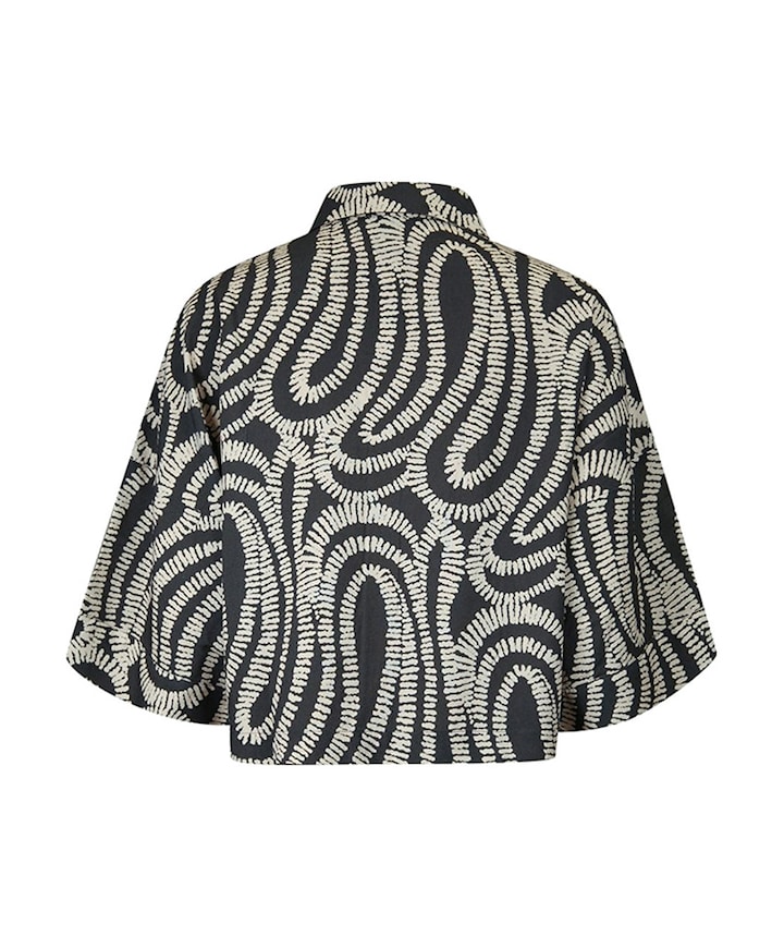 Dames blouse zwart