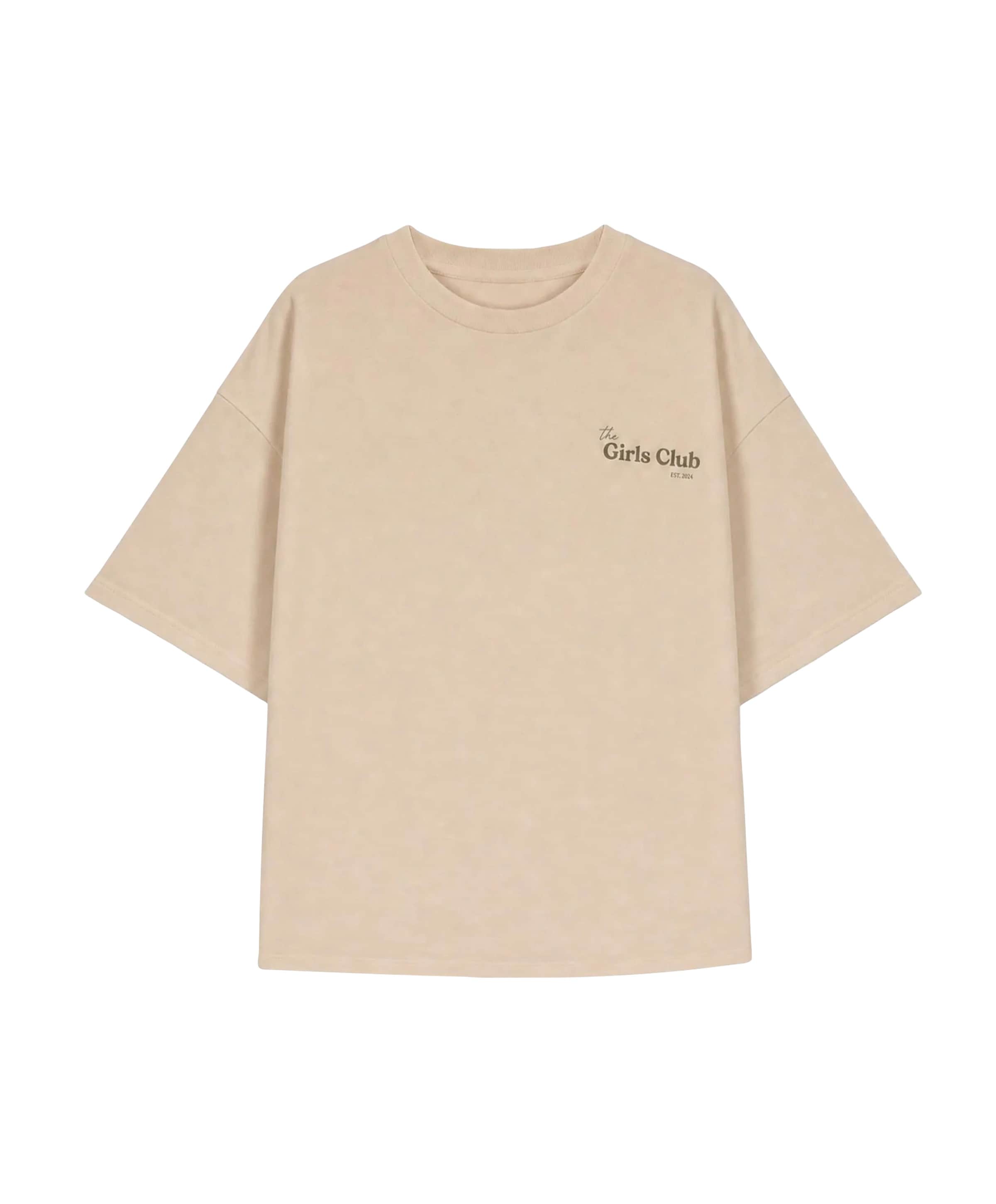Meisjes T-shirt beige