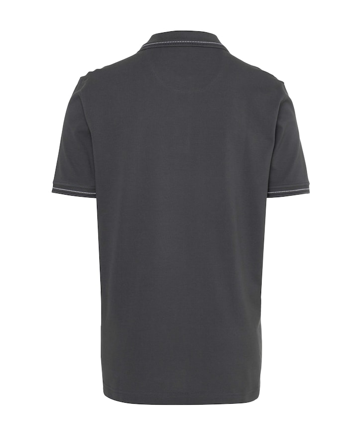 Heren polo grijs