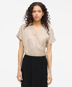 Dames blouse beige