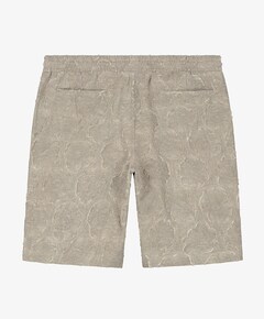 CROISIC GARMENT DYED JACQUARD SHORT heren korte broek bruin