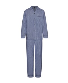 Heren pyjamaset blauw