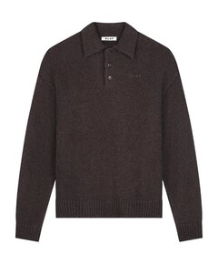 Heren polo bruin